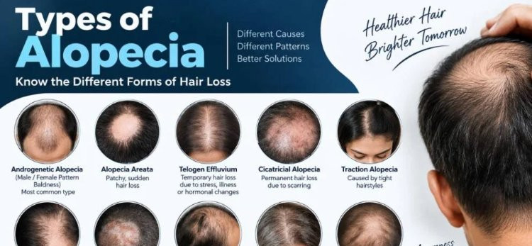 Common Types of Alopecia You Should Know