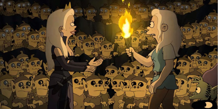 "disenchantment" Dizisinin 3.sezon Fragmanı Yayınlandı.