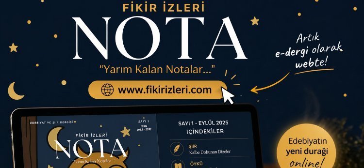 Fikir İzleri Nota Dergisi 1.Sayı Yayında!