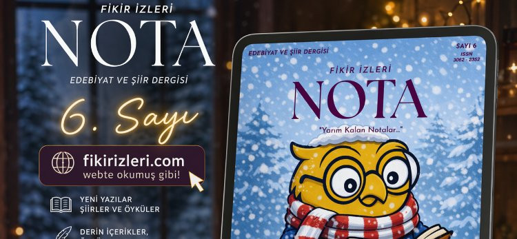 Fikir İzleri Nota Dergisi 6.Sayı Yayında!