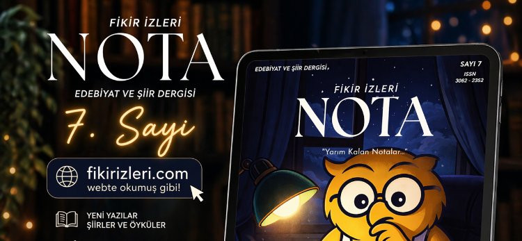 Fikir İzleri Nota Dergisi  7.Sayı Yayında!