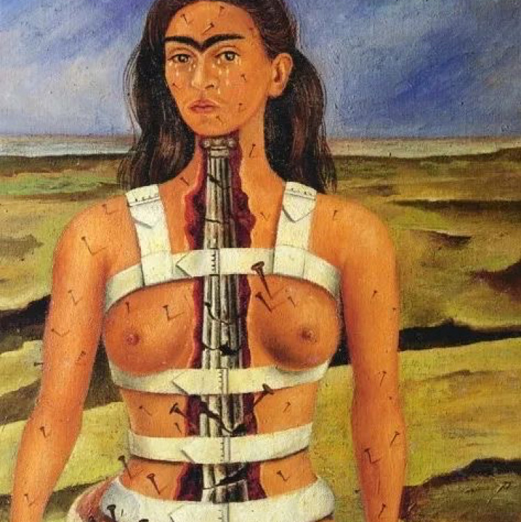 Frida Kahlo’dan Kırık Sütun.