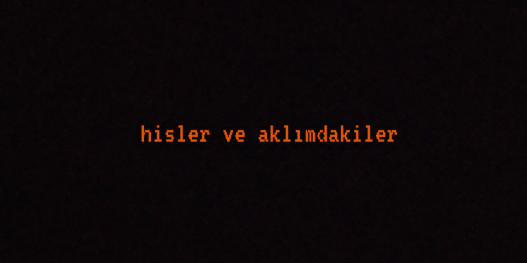 hisler ve aklımdakiler