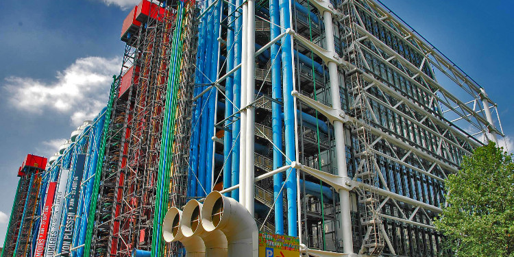 İçten Dışa Bir Yapı: Centre Georges Pompidou