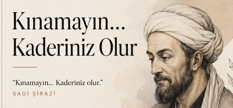 Kınamayın… Kaderiniz Olur!