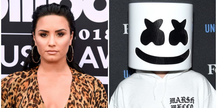 Marshmello, Demi Lovato'yla Birlikte Yeni Bir Şarkı Yayımladı
