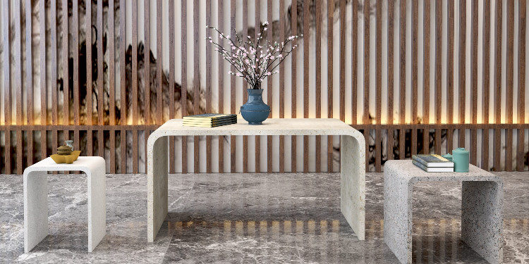 Ofislerin Yeni Trendi Dayanıklı Beton Masalar