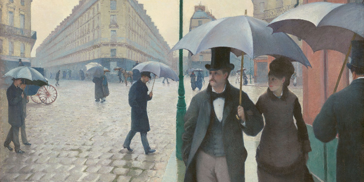 Paris Street; Rainy Day - Gustave Caillebotte