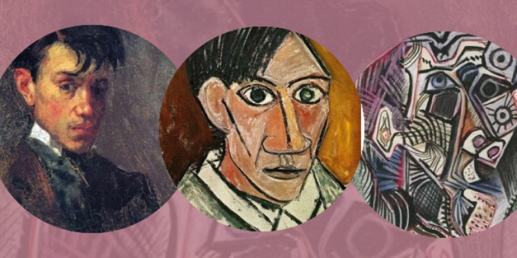 Picasso'nun oto-portrelerinin evrimi