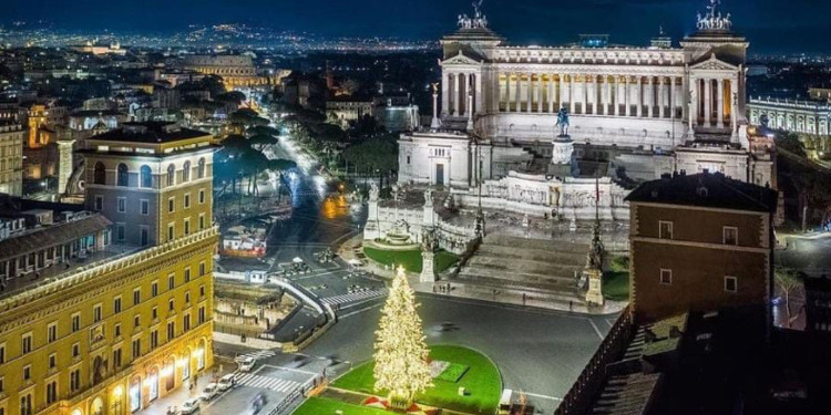 Roma'dan Noel Vitrinleri