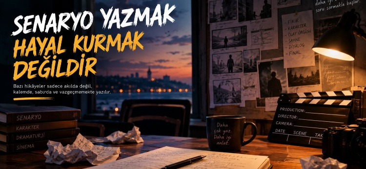 Senaryo Yazmak Hayal Kurmak Değildir
