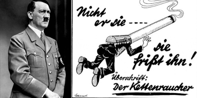 Sigara Yasağı, Faşizm ve Hitler