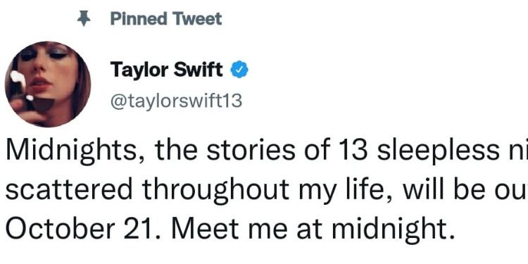 Taylor Swift'ten Yeni Albüm Müjdesi